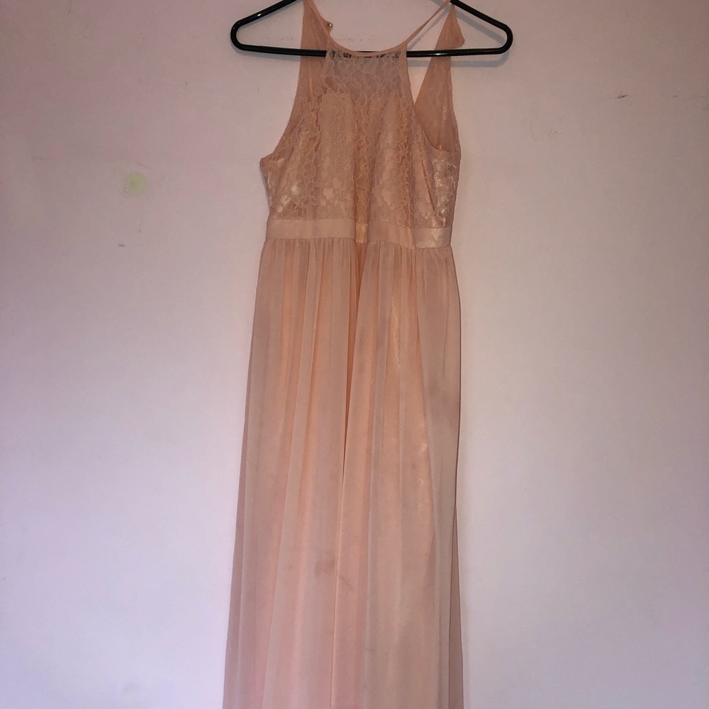 Blush juniors hater top bridal or homecoming dress